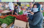 Pemantauan 11 Pangan Pokok Strategis di Pasar Talang Banjar, Angso Duo, dan Simpang Pulai